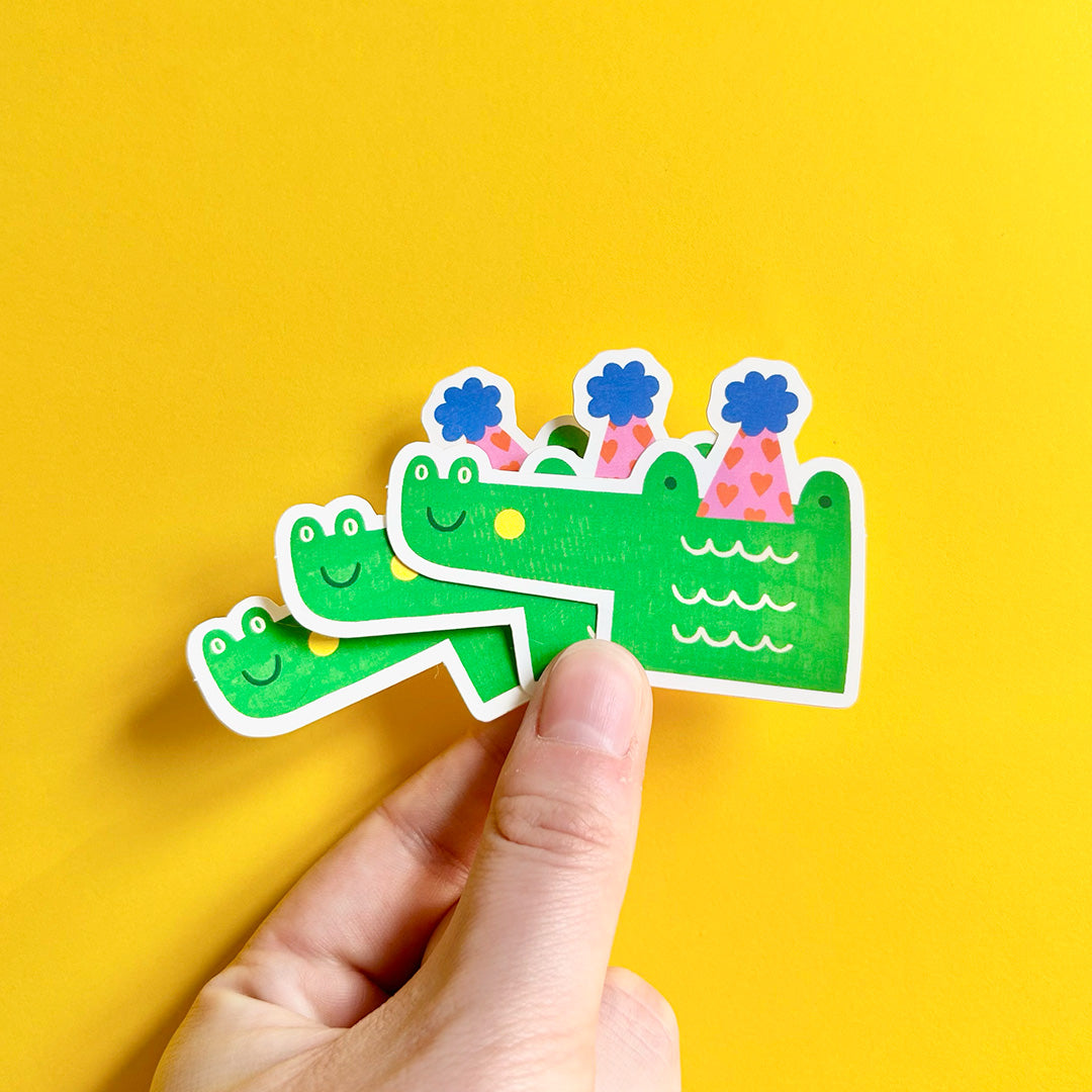 Croco, sticker