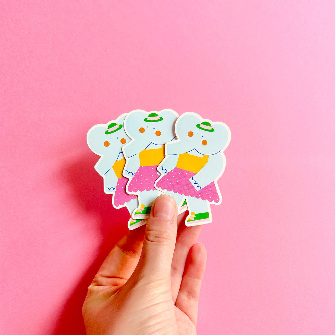 Éléphant, sticker