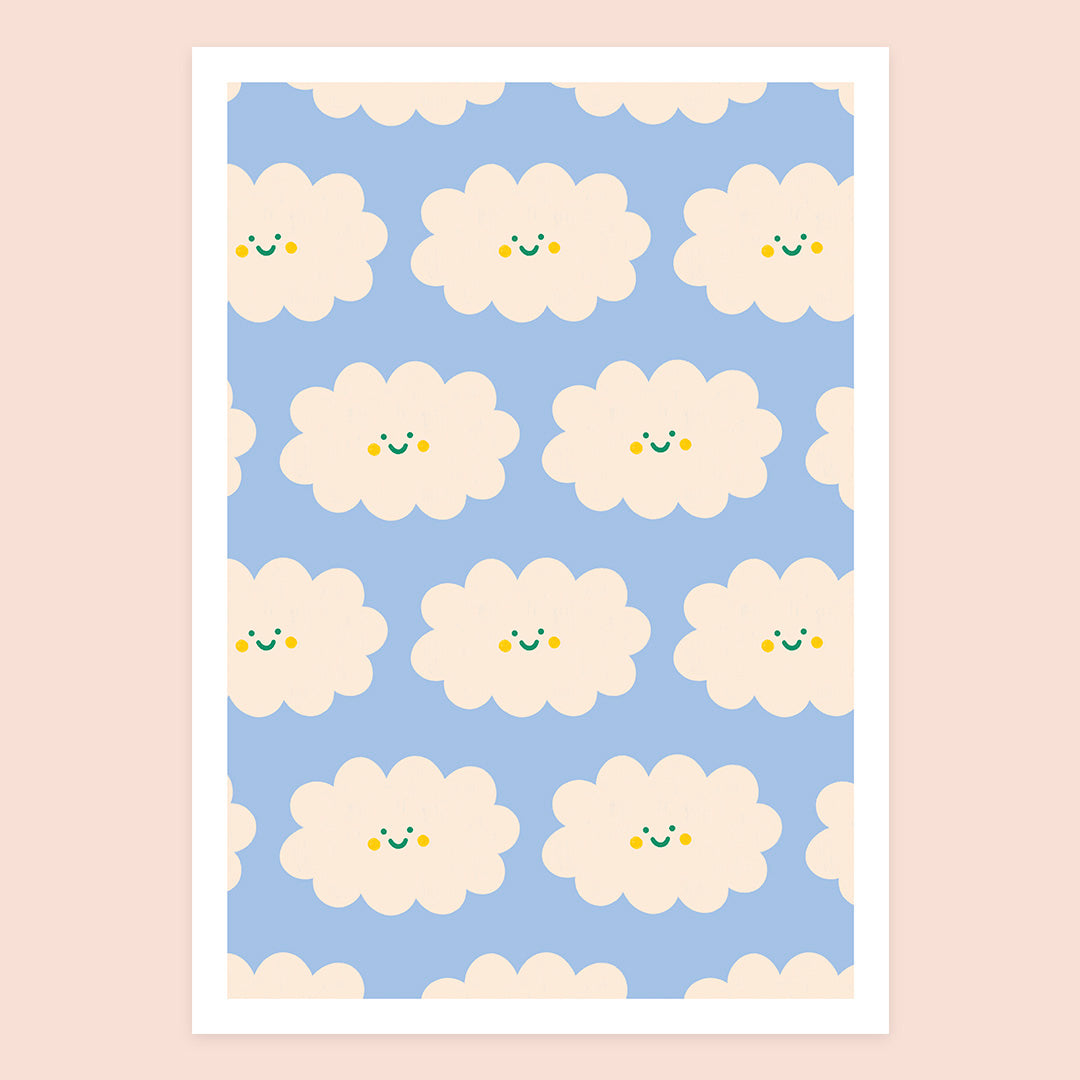 Nuages, affiche
