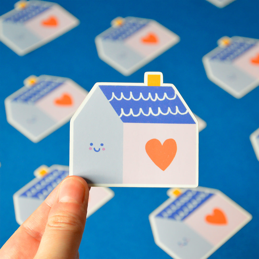 Maison, sticker