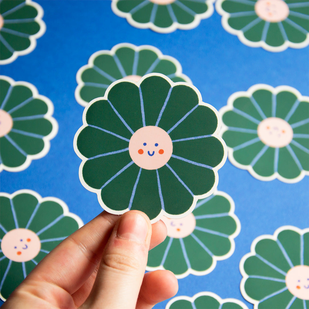 Fleur, sticker