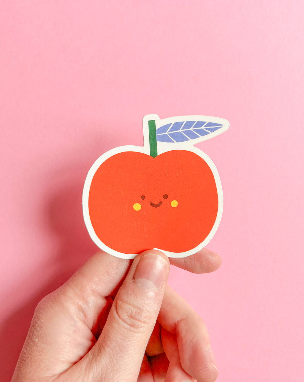 Pomme, sticker