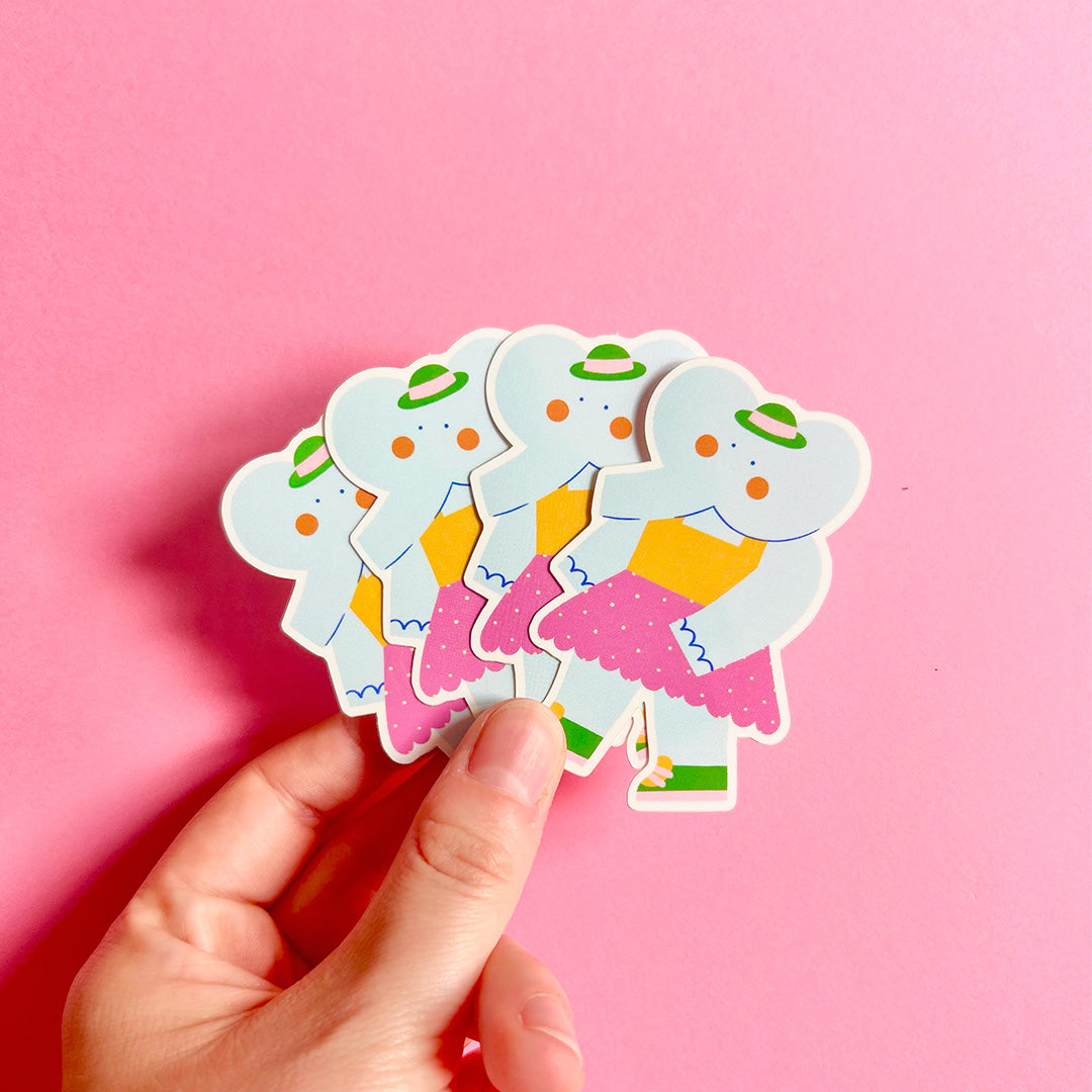Éléphant, sticker