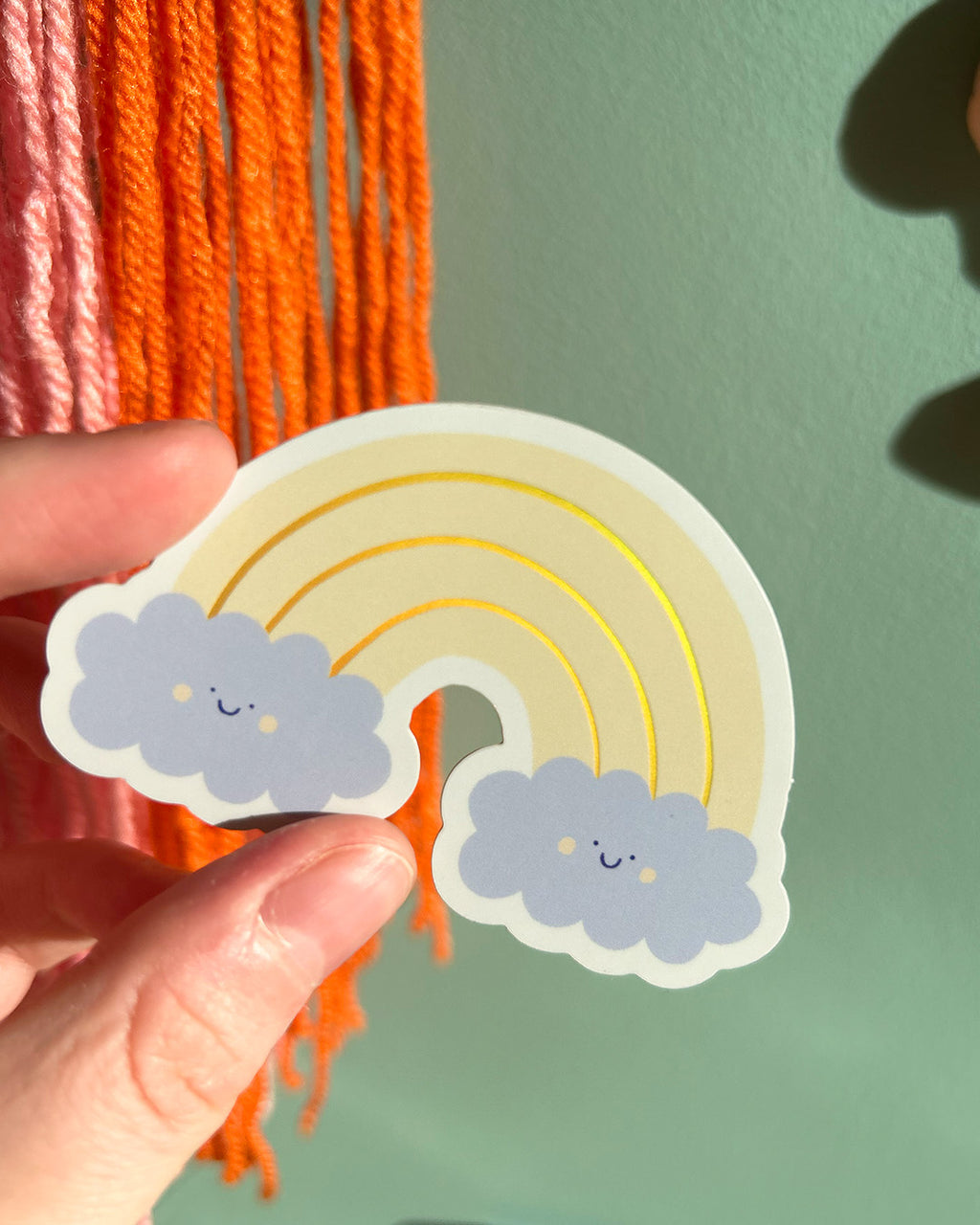 Pack de stickers holographiques "Spring walk"