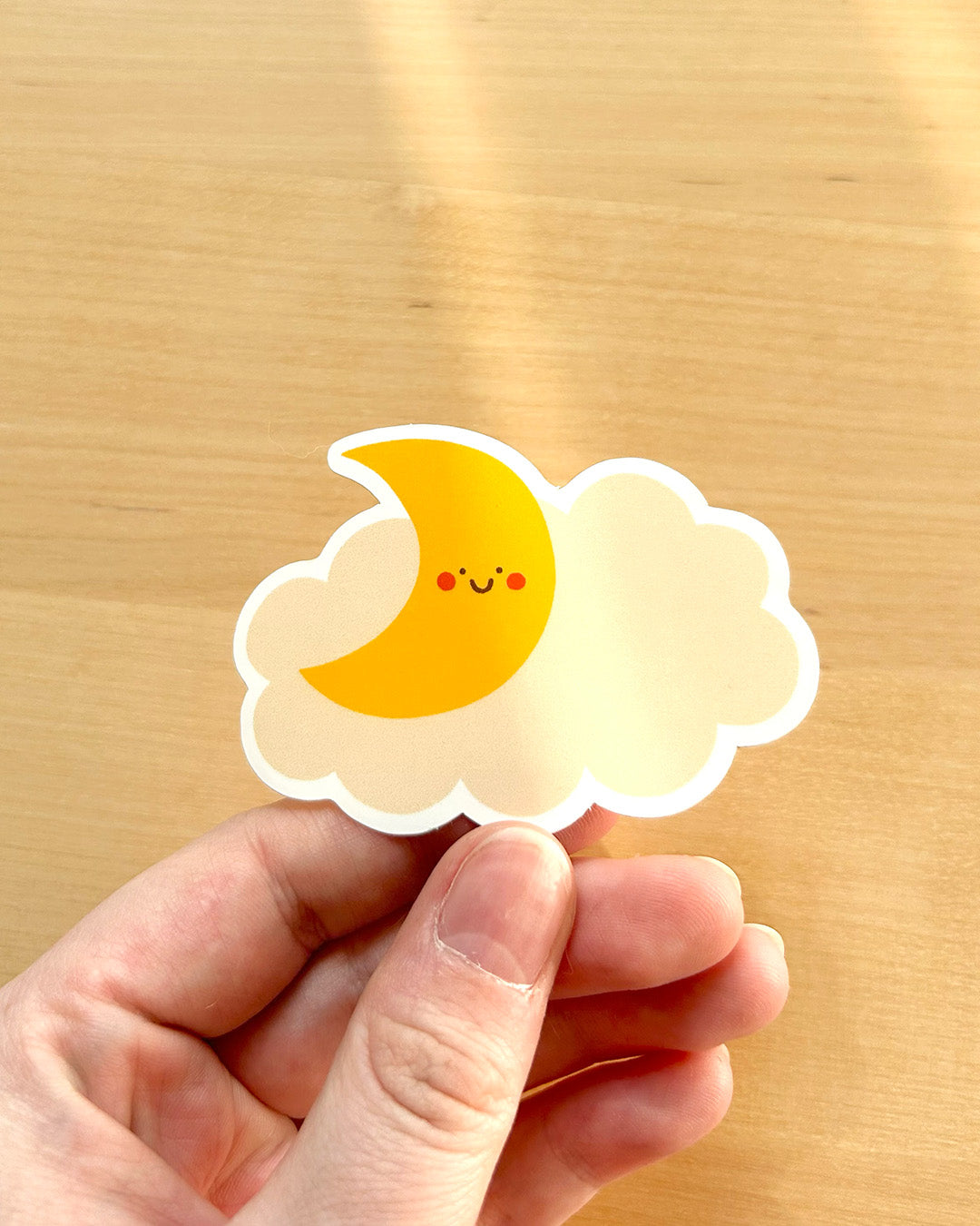 Lune, sticker