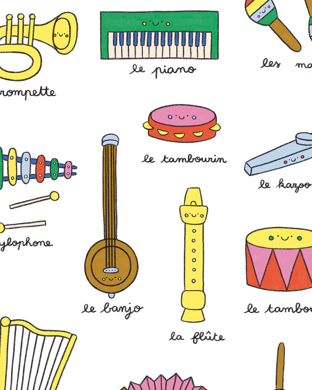 Imagier de la musique, affiche