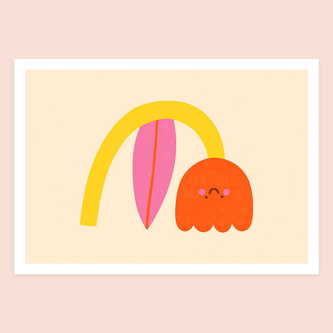 Funny tulip, affiche