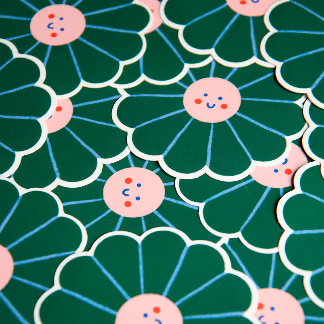 Fleur, sticker