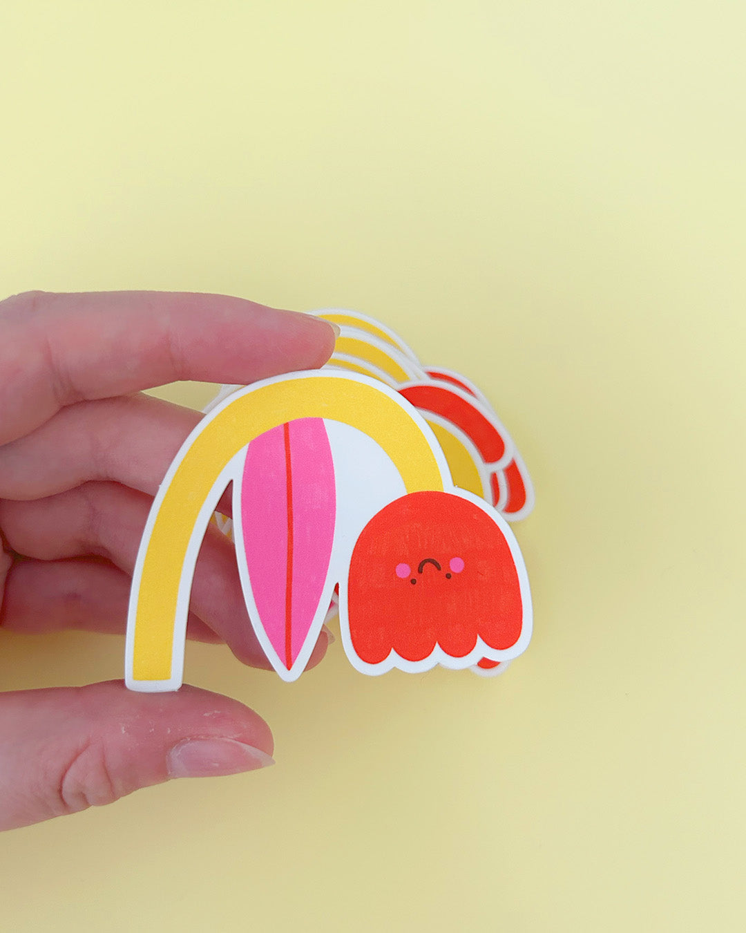 Tulipe funny, sticker