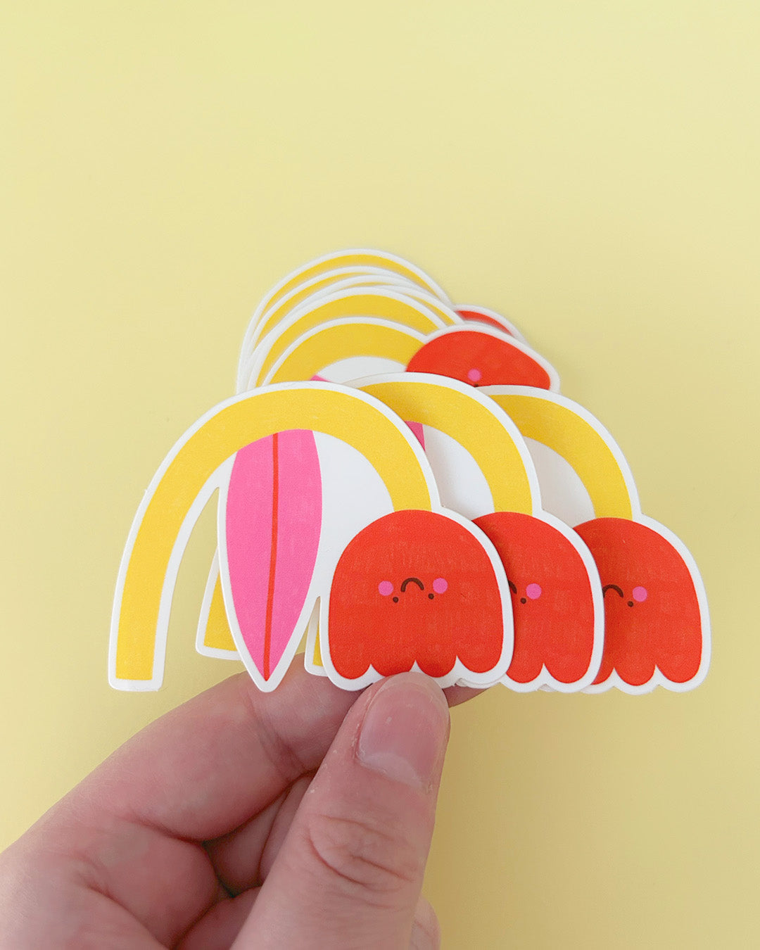 Tulipe funny, sticker