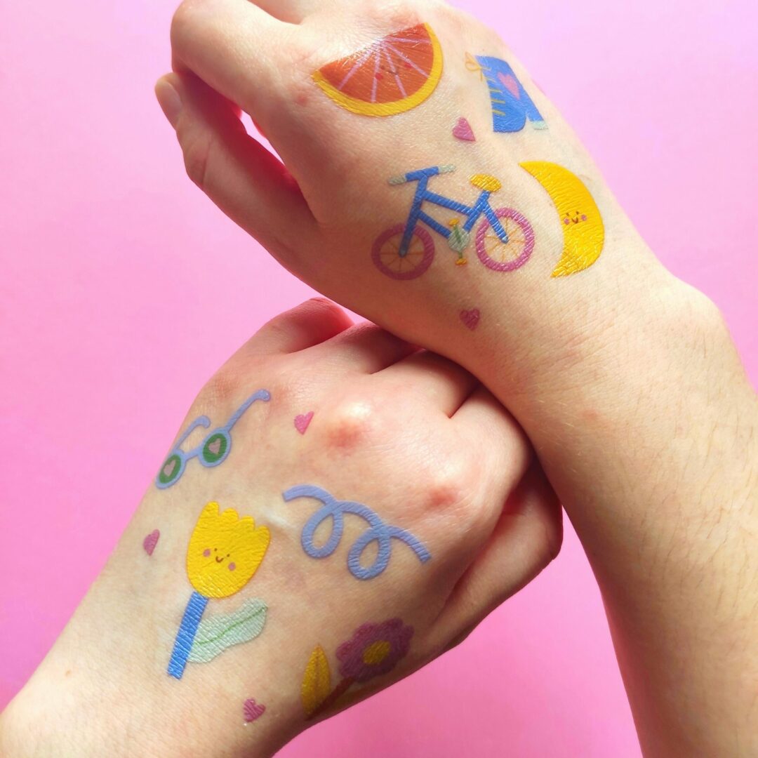 Temporary tattoos