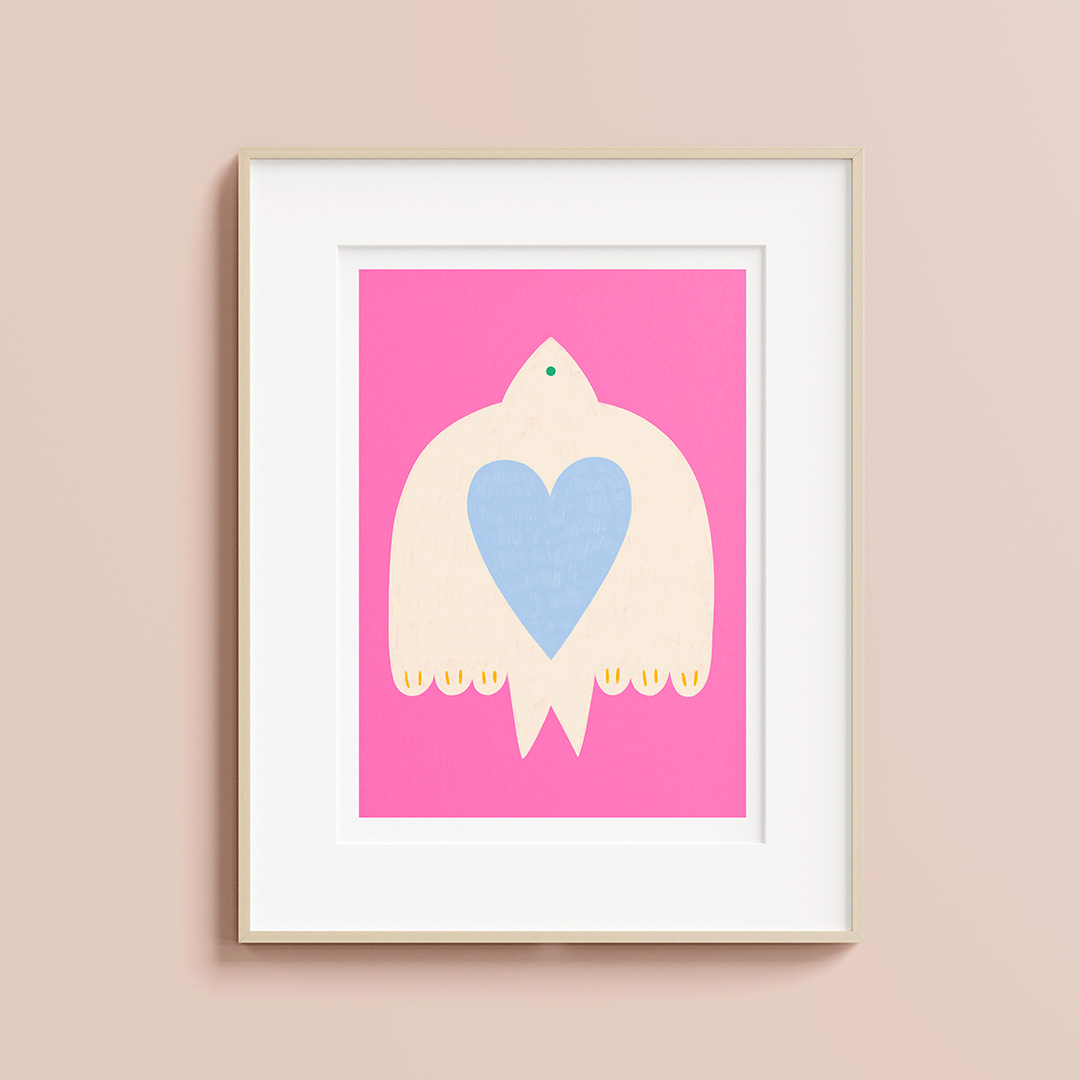 Bird, art print