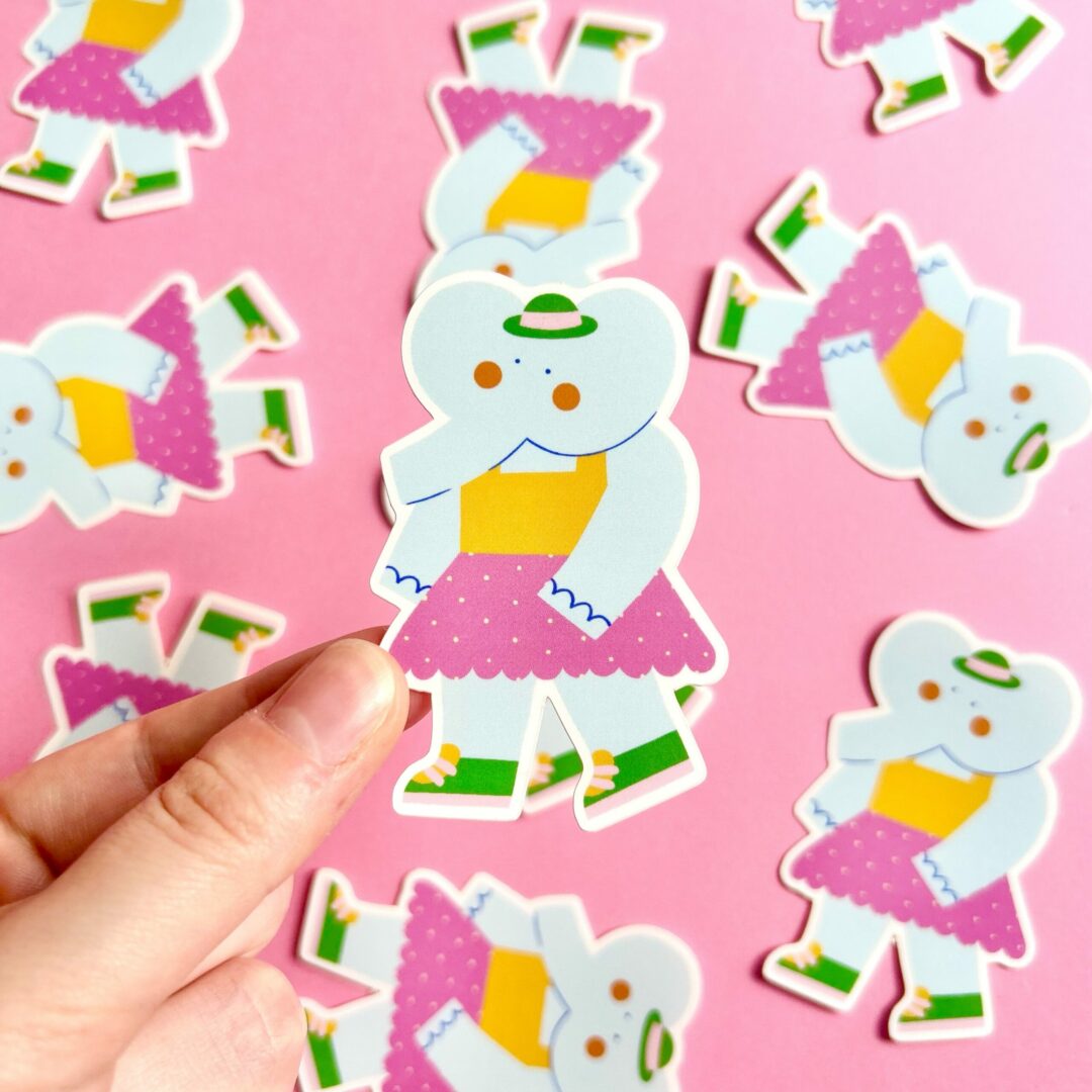 Elephant sticker