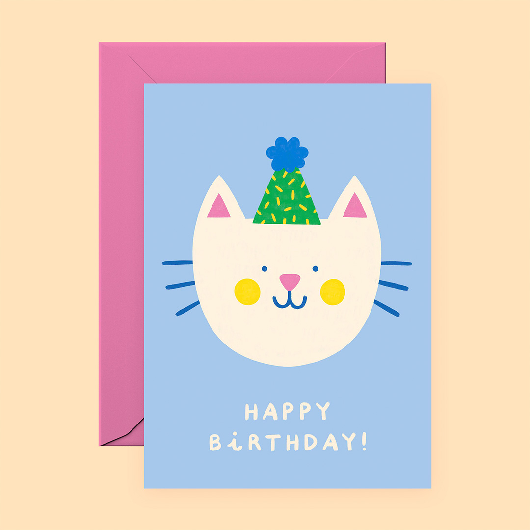 Postcard • Kitten birthday