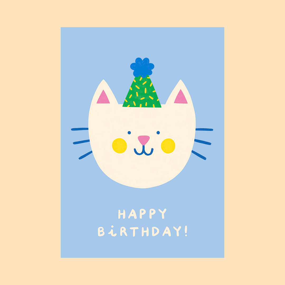 Postcard • Kitten birthday