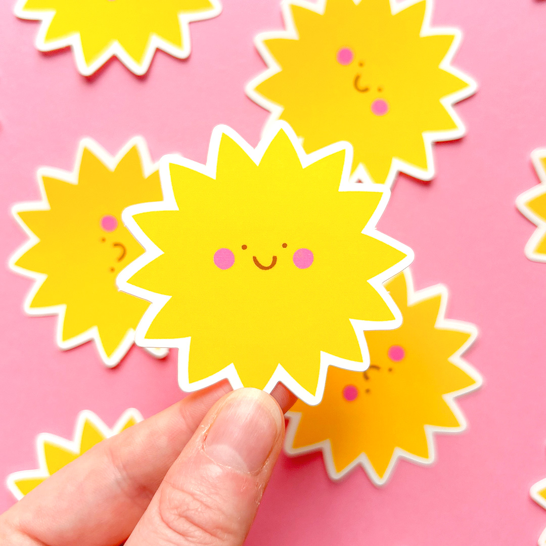 Sunshine sticker